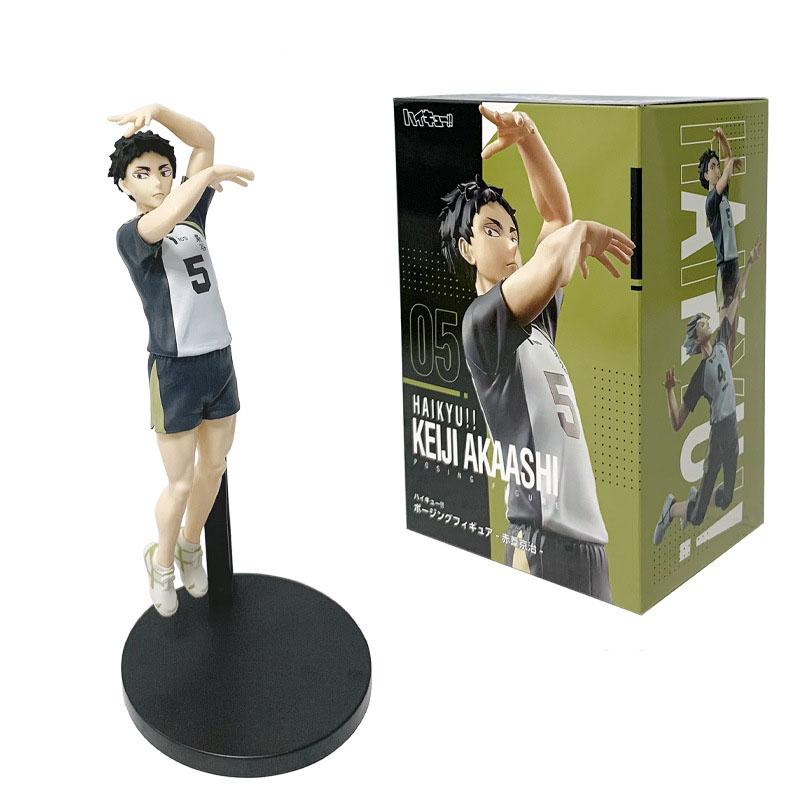 Haikyu! Cartoon Figure Statue Oikawa Toru Kotaro Bokuto Akaashi Keiji Action Anime Model Collection Ornaments Toy Gift