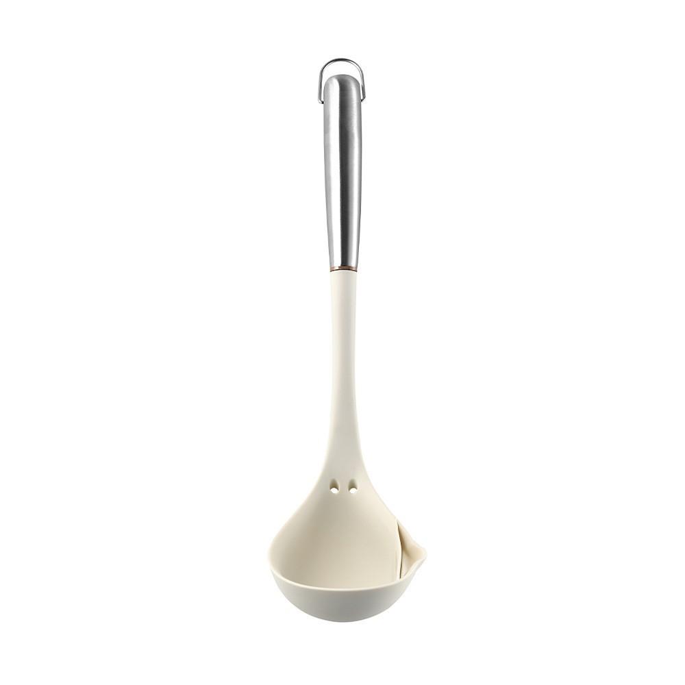 New Stainless Steel Handle Silicone Kitchenware Set Household Spatula Cooking Spoon Spatula Kitchen Non-stick Pan Silicone