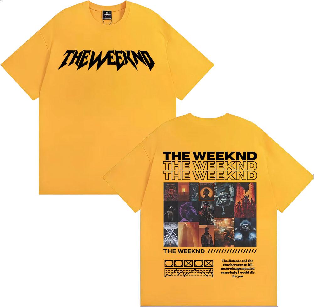 The Weeknd After Hours Til Dawn Album Cover Tee Shirt Unisex Women Harajuku Fashion Gothic Tshirt High Quality 100 Cotton T Shirt