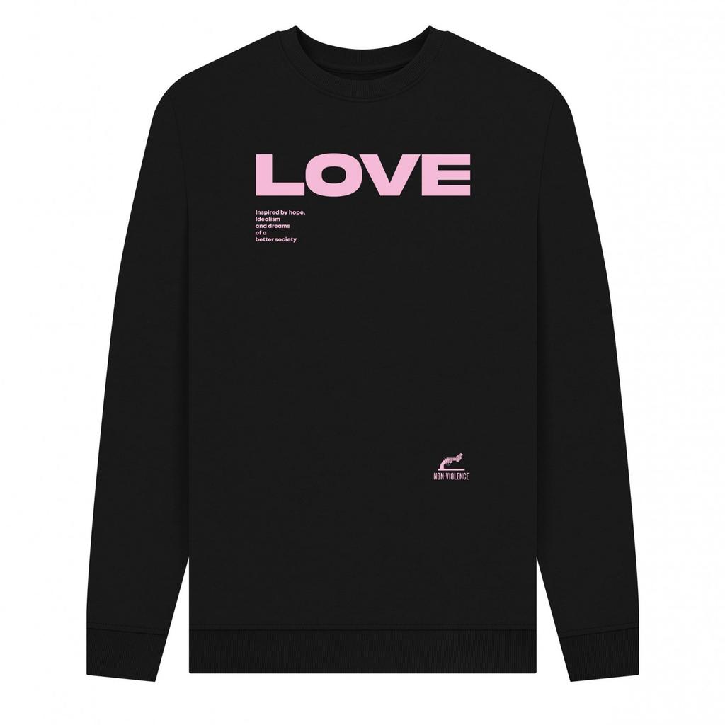 Park London Unisex Adult Love Non-Violence Project Sweatshirt