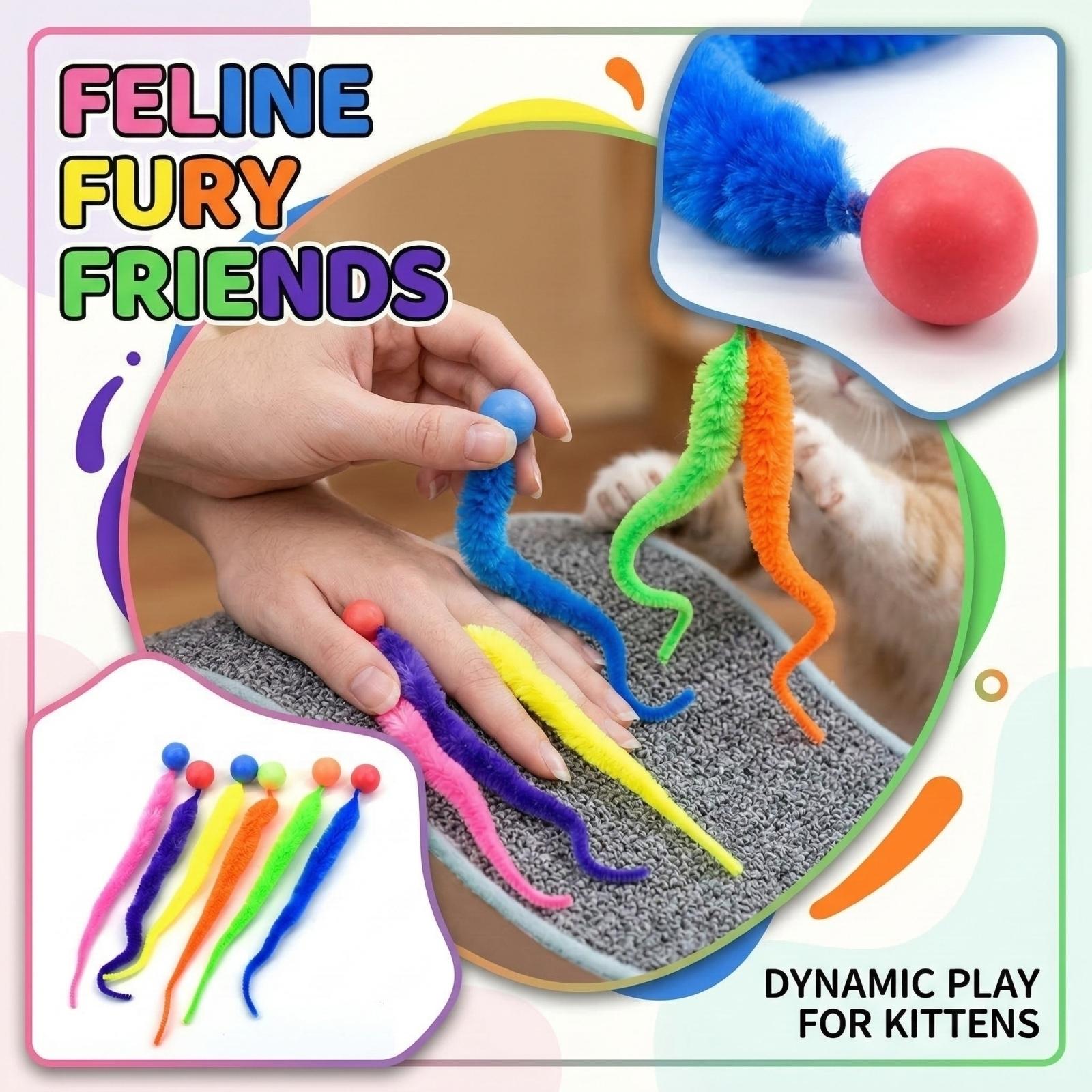 

Саморазвлекательные игрушки для домашних животных для снятия скуки у кошек one size