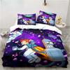 Set Biancheria da Letto Anime A-Futuramas Casa 2/3pz Copripiumino Federa Letto Singolo/Matrimoniale Decorazione Camera da Letto Regalo per Ragazzi e Ragazze
