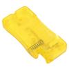 3pcs Yellow Plastic Needle Threader Plastic Self-Thread Guide  Household Use