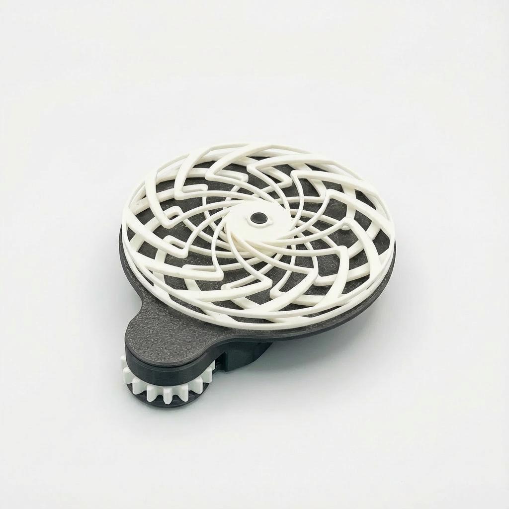 

Dynamic Stress Relief Spiral Toy - EDC Metal Pop Coin Decompression Tool.