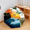 1 PC Automatic Folding Umbrella - Colorful Cats Pattern, Portable & Foldable Design with 8 Ribs, Christmas Birthday Gifts