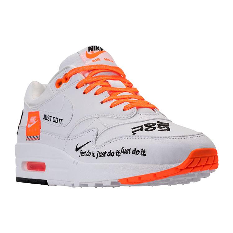 New Nike Air Max 1 Just Do It White Women's 917691-100