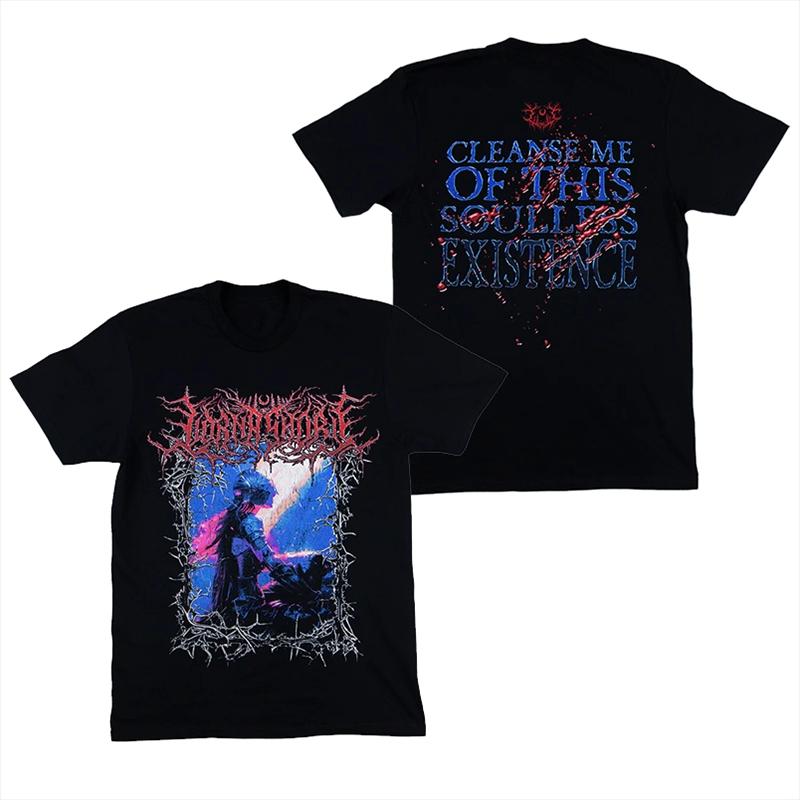 LORNA SHORE Rona Coast Band Gothic Metal Core Dark Rock Amerikanischer Loose Print Reine Baumwolle Herren- und Damen-Übergrößen-T-Shirt