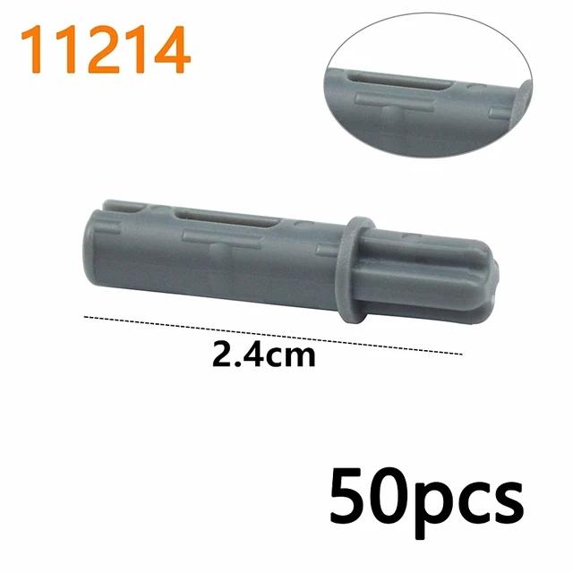 Bulk Technical Connector Pin Peg Cross Axle Building Blocks Parts Compatible with 2780 3673 6558 6562 MOC Bricks Toys