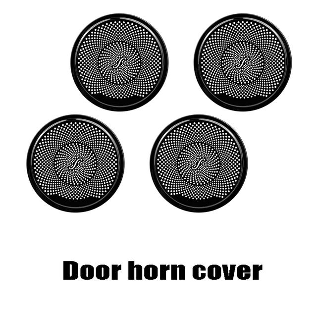 LHD RHD Auto Stereo Lautsprecher Tür Aufkleber Abdeckung Für BMW X5 E70 F15 2008-2018 Edelstahl Trim Auto styling Auto