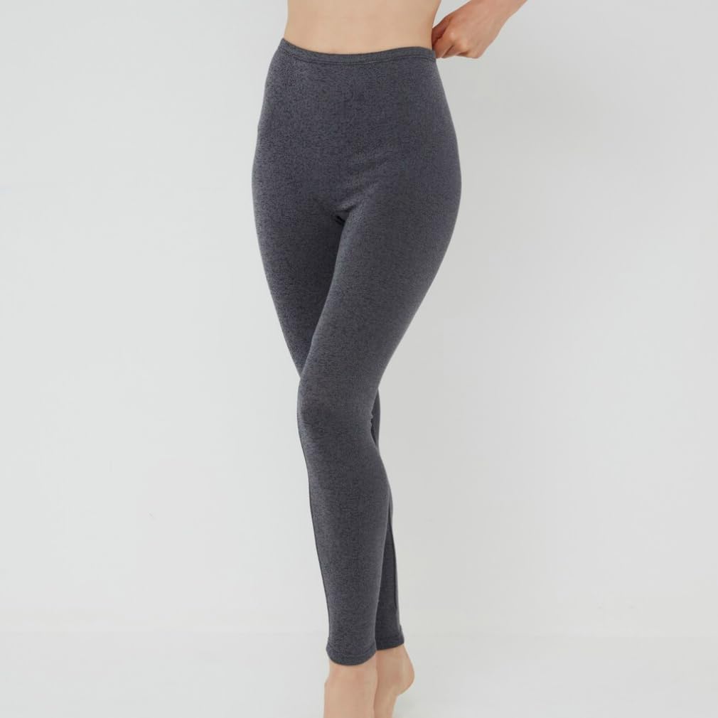 Gunze Hot Magic Keeps You Made in New Black Size LL Leggings, Full-Length, Warm, Japan, MH5661, Women's, Moc,
