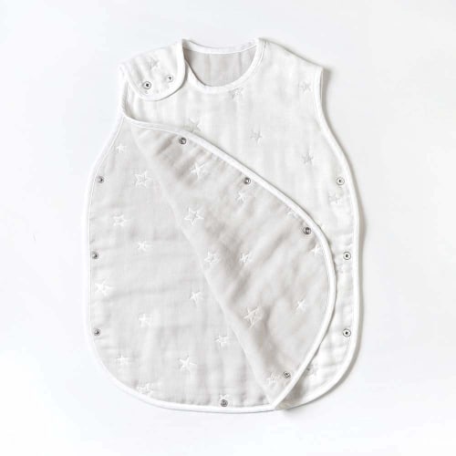 10mois  dimois  fluffy gauze  6-layer gauze  baby sleeper 100% cotton white length 58cm newborn to around 3 years old 20151055