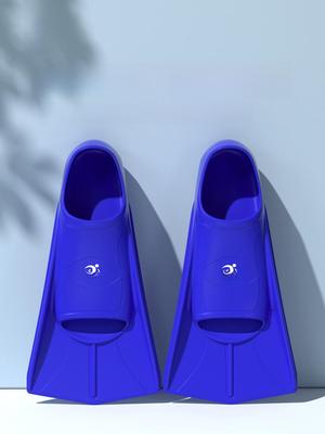 Freestyle Fins: Duck Paw Professional Training Short Fins for Breaststroke, Snorkeling & Diving - Unisex & Kids Swimming Fins.