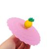 6PCS Cute Silicone Cup Cover - Suction Seal Lid for Coffee Mug
