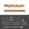 1Set Adjustable Bell Brass Bass Bridge Nut Guitar 38Mm For 4 String Bass Guitar Piano Pillow Accessories