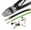 IWISS Large Ferrule Wire End Sleeve Crimping Pliers with Ratchet, IWS-70WF-JP