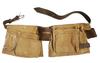 Awtools Leather Roofer's Belt 11 Pockets / Leather Belt