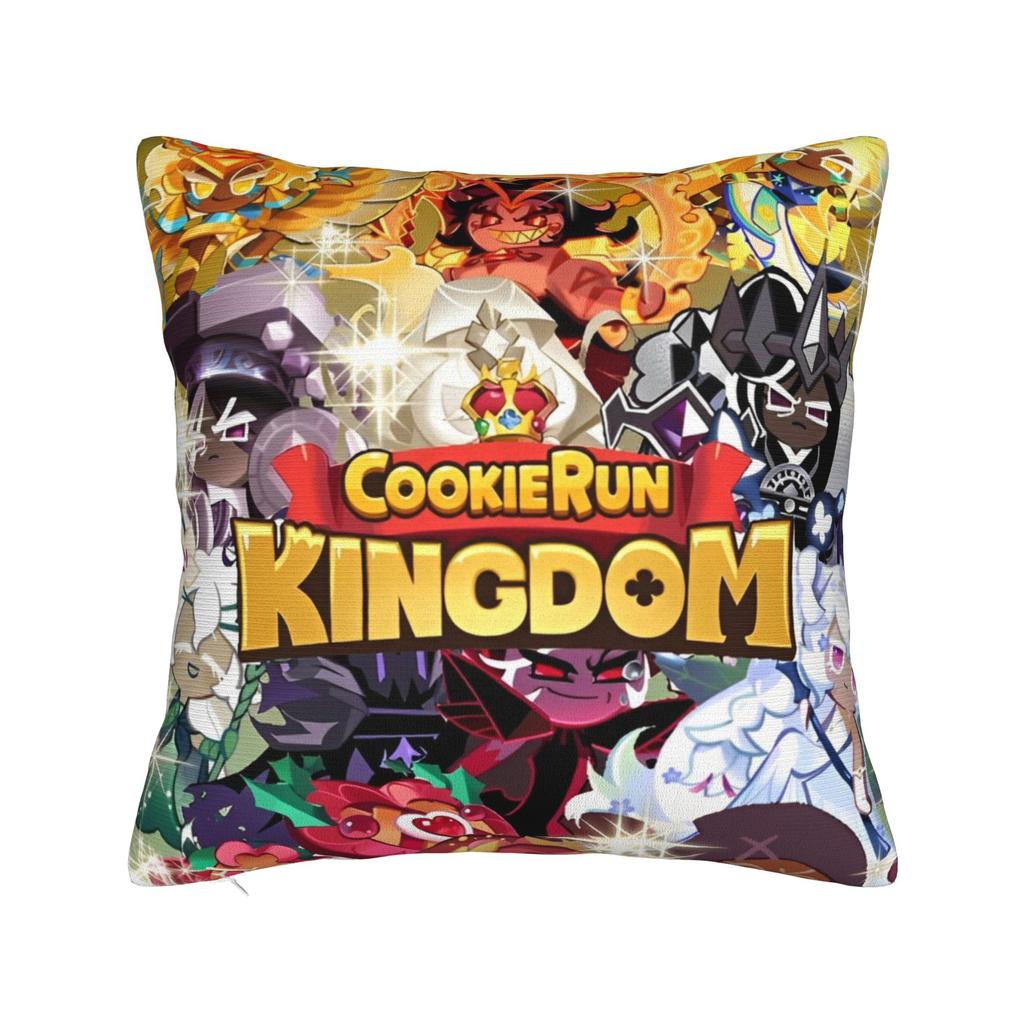 Decorative Pillowcase Cookie Run Kingdom Accessories Home  Throw Pillow Case Cover Square Multi-Size