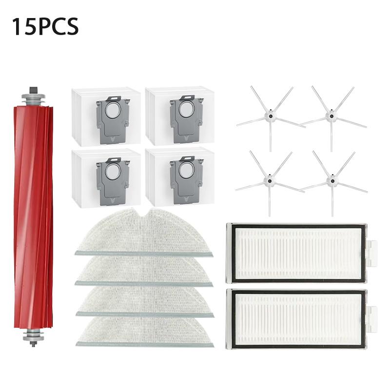 For Roborock Q7 Max,Q7 Max+,Q7 Plus,T8 Hepa Filter Robot Vacuum Cleaner Spare Parts Main Side Brush Mop Cloth Dust Bag