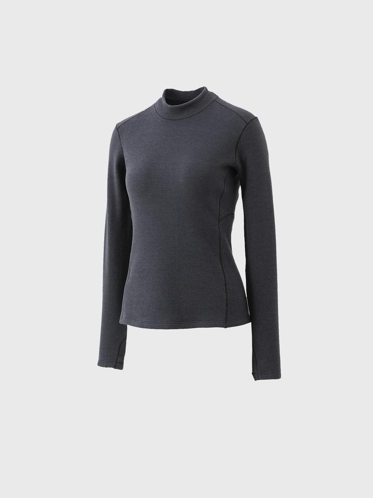 Sous-pull thermique en velours allemand pour femme:  Haut de gamme, Embellissant la peau, Parfait pour l'automne et l'hiver.