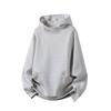 Men's Spring Fall Hoodie, Loose Fit Casual Basic Sweatshirt for Everyday Wear