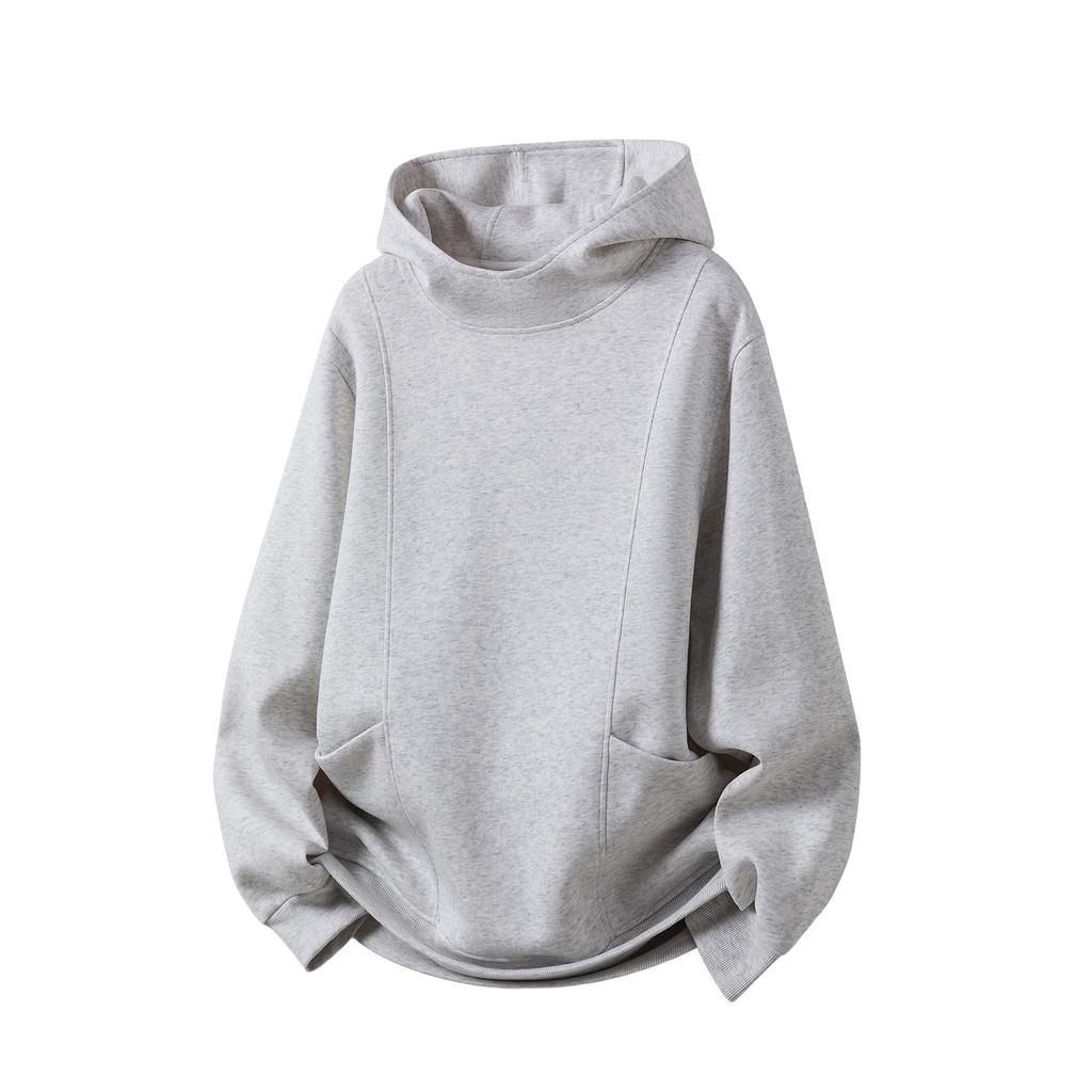 Men's Spring Fall Hoodie, Loose Fit Casual Basic Sweatshirt for Everyday Wear