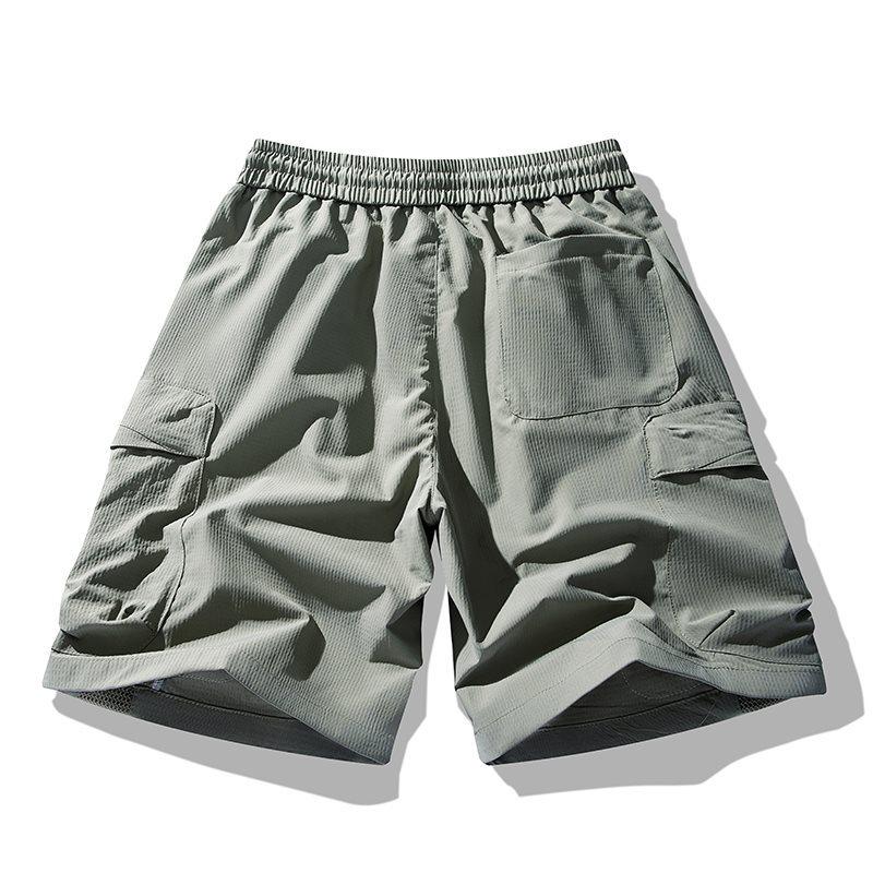 Chao Nan Da Men's American Style Loose Cargo Shorts - Summer Outdoor Casual Sports Pants