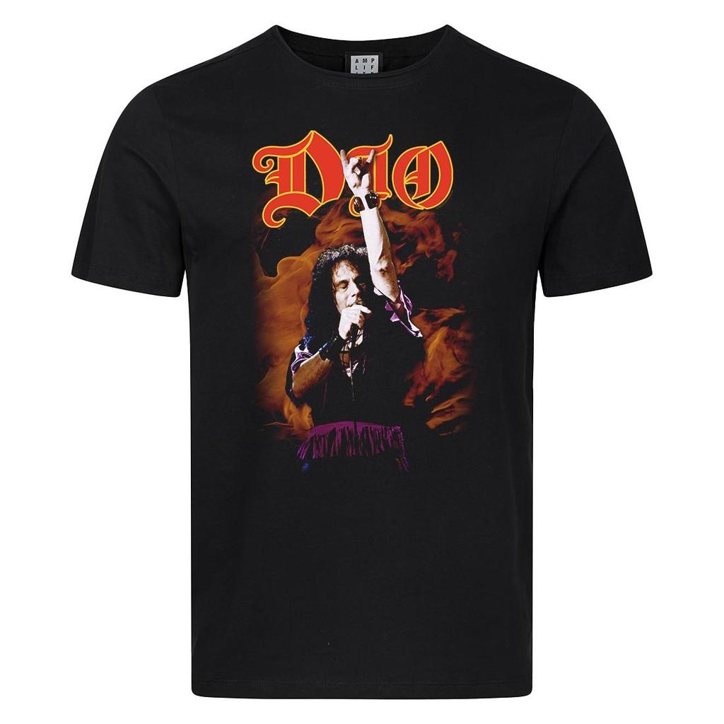 Amplified Unisex Adult Dio Devil Horns Cotton T-Shirt