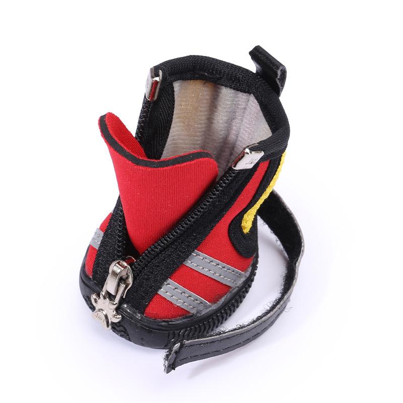 Classic Style Indoor Pet Shoes Comfortable Scuba Fabric Dog Running Shoes Dog Shoes
