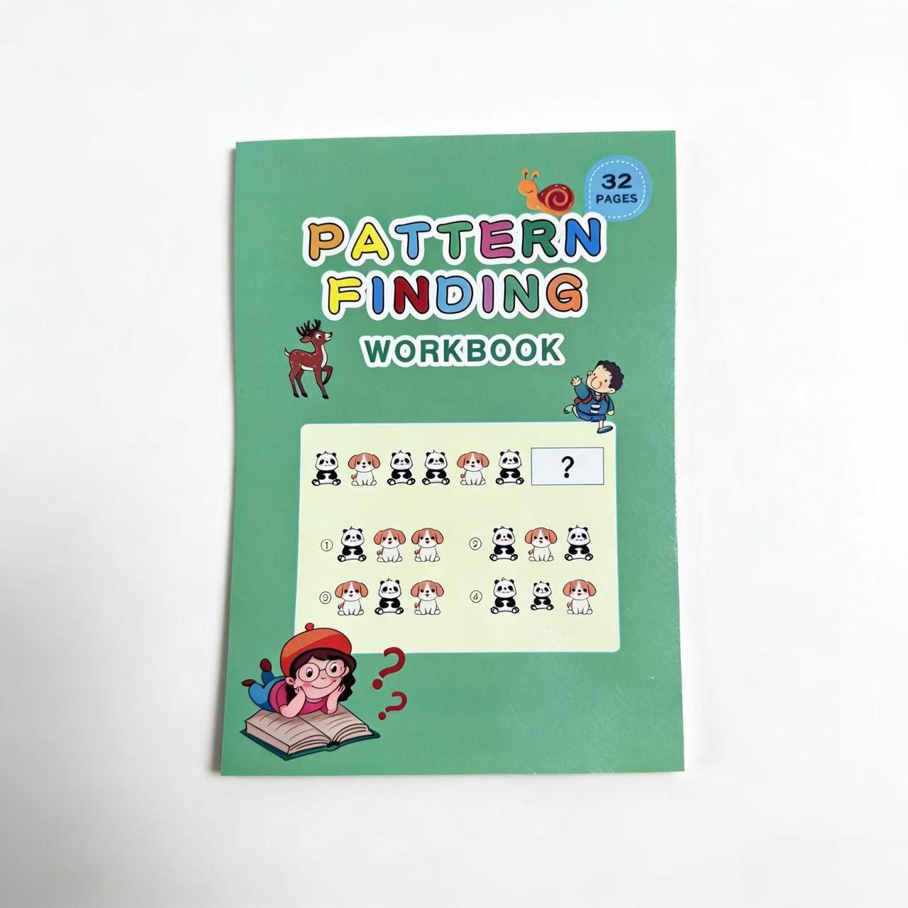 Pattern Discovery Workbook: 32 Pages of Fun Activities to Develop Critical Thinking in Kids Pattern Finding