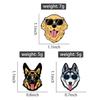 Cool Dogs Enamel Pins German Shepherd Golden Retriever Husky Brooches Lapel Badge Jewelry Gift for Dog Parent Friends