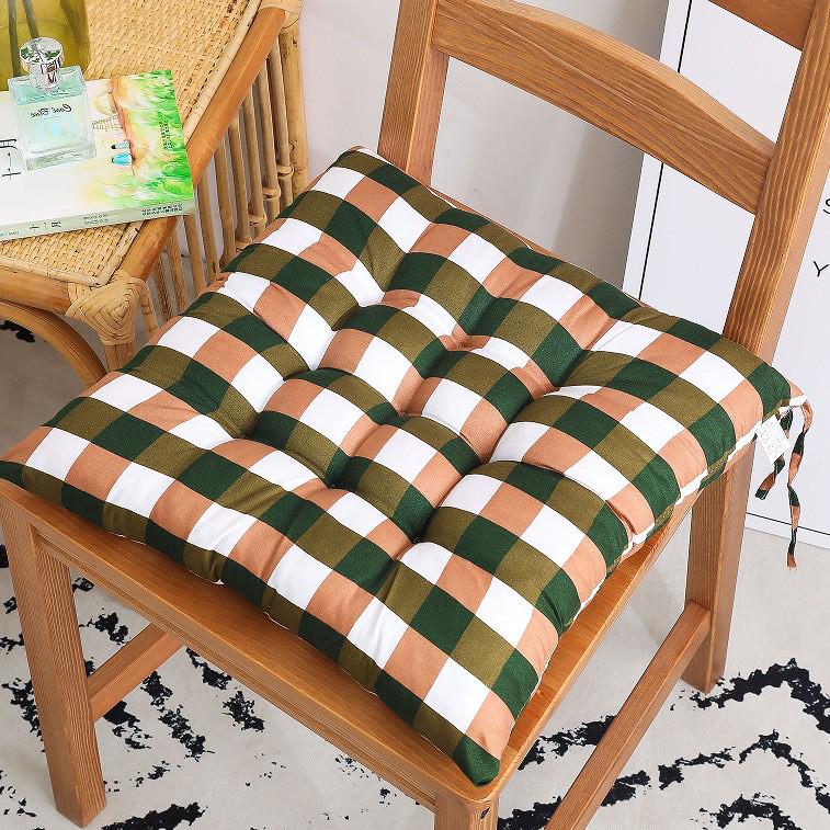 "Multi-color Comfort Cushions: Thick Soft Chair Pads for Home & Office"