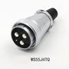WS55 TQ+Z Waterproof IP65 Automotive Connector M55 Soldering Multi Core 4 7 40 53 61 Pin Power Adapter Male Plug Female Socket