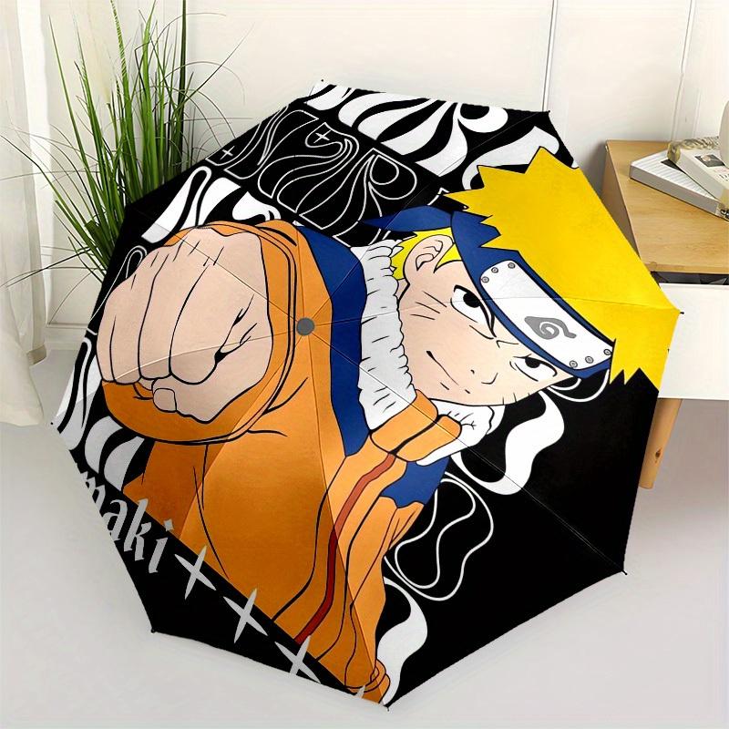 

Uzumaki Hokage Symbol Umbrella with Plastic Handle, Compact & Stylish, Vibrant Cartoon Pattern, Suitable for All Seasons Home (as the picture,Iron&8K)