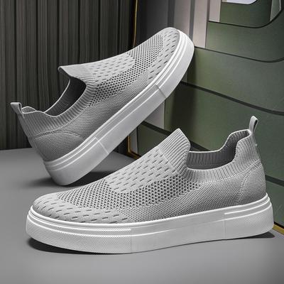 Fashion Spring Autumn Hot Selling Men's Loafers Soft Soled Comfortable Breathable Walking Shoes Simple Business Men's Work Shoes