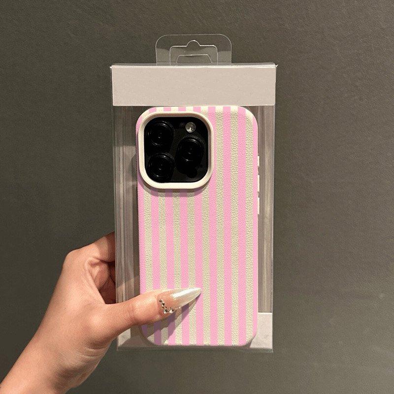 Colorful Striped Pattern Design Phone Case For IPhone 17 15 14 13 12 11 16 Pro Max Case 16E 15 Plus 17 Air Silicone Soft Cover