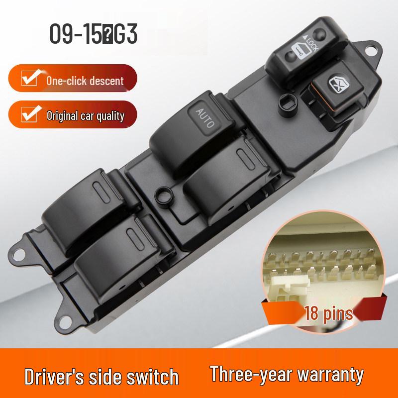 BYD F3 Window Lifter Switch: Left Front & Rear Door Button Assembly, F3R/L3 Accessories