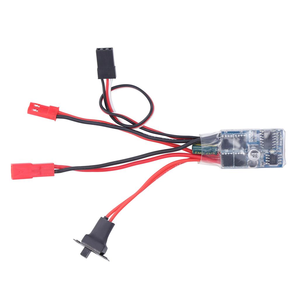 RC Brushed ESC Electronic Components 30A 2khz Two Way RC Car Accessories for 1/16 1/18 1/24 RC Boat