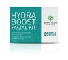 Instant Glow Gezichtsset voor Thuis | Hydra Facial Kit 6 Stappen | Salonachtige Gezichtsbehandeling voor Vrouwen & Mannen | Verwijdert Zonnebrand, Diepe Hydratatie | Hyaluronzuur + Vi