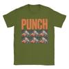 Unisex Kvinnor Grafiskt Tryckt Team Punch Punch the monkey Babyapa som Håller Gosedjur T-shirt Bomulls-T-shirts Kläder