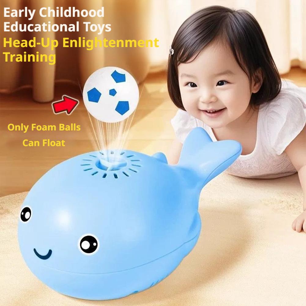 Electric Interactive Cat Electric Ball Toy Simulated Whale Kitten Toy USB Dual Function Fan Pet Toy Portable Pet Toy Supplies