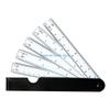 Y3NA Fan-Style Scale Ruler with 5 Flexible Ruler for Engineering Architects