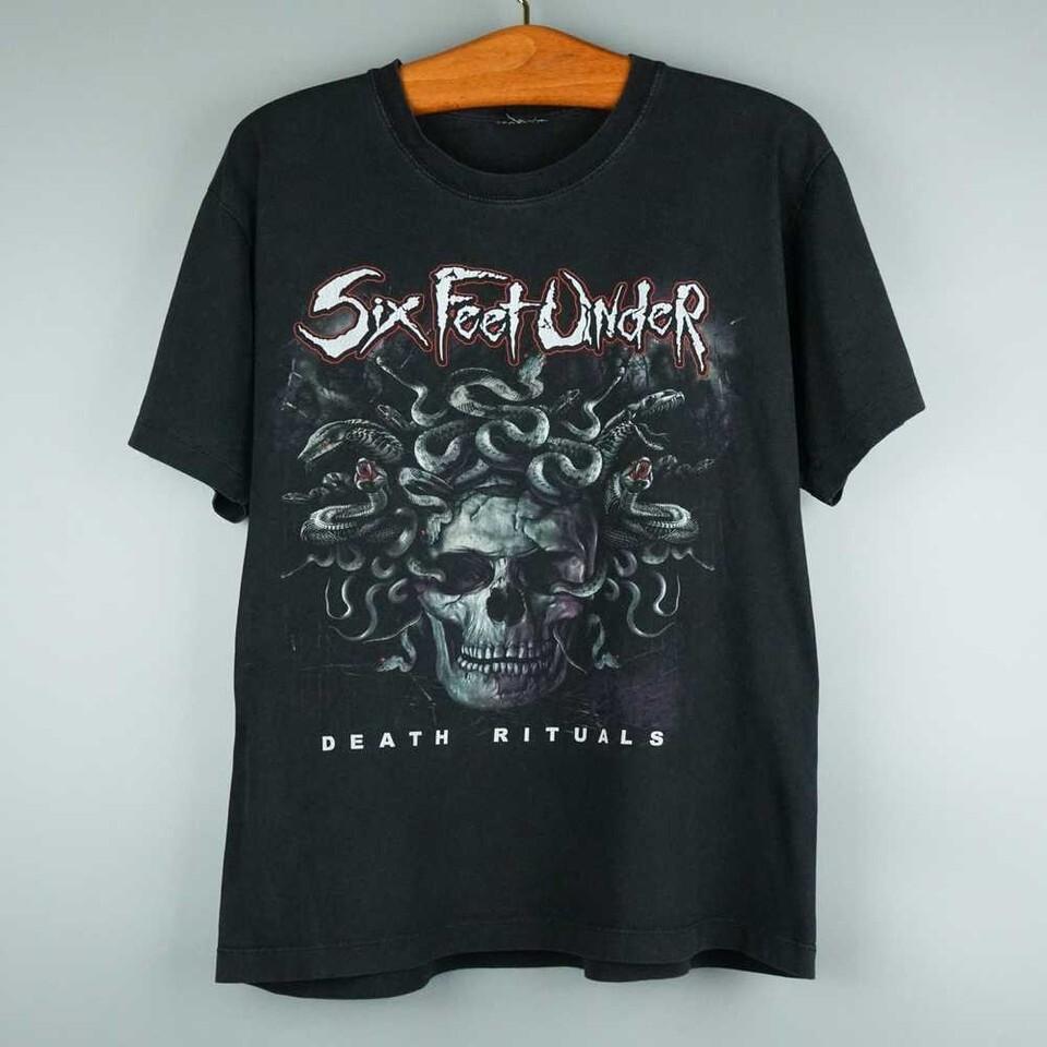 Death Rituals Six Feet Under Shirt Classic Black Unisex S5XL UU144 Unisex T-Shirt S