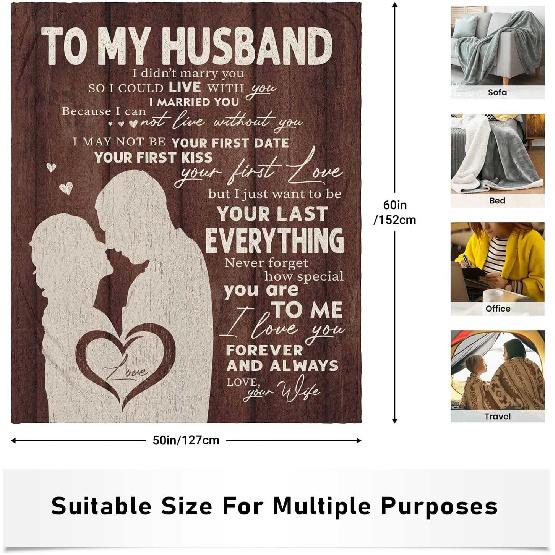 Husband Gifts, Husband Gifts for Valentines Day, Husband Sweetest Day Gifts from Wife, Birthday Gifts for Husband, Anniversary Wedding Gifts for Him,