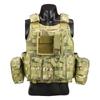 Equipped With 1000D Nylon Vest Multi-functional Stab-resistant Suit Military Fan Camouflage