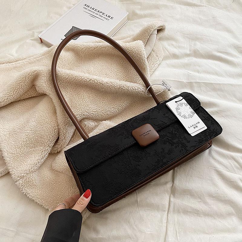 

Роскошная дизайнерская женская сумка, ретро-жаккардовые сумки через плечо, элегантные модные женские универсальные сумки для вечеринок