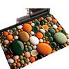 3D Naked Eye Textured Pebble Diatom Mud Floor Mat Bathroom Water Absorbent Anti-slip Quick-drying Foot Mat