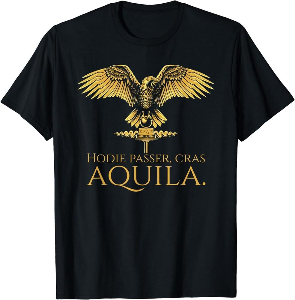 

НОВЫЙ ЛИМИТИРОВАННЫЙ Древний Рим - Забавная классическая латинская фраза - SPQR Aquila Футболка Топы Футболка 2XL