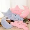 40cm Sweet Smile Wool Moon Star Cloud Plush Toy Doll Soft Sofa Car Bed Sleep Pillow Cushion Room Decor Ornament Girl Baby Gift