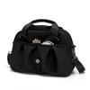 Women's Shoulder Bag Nylon Handbag Lightweight Multi-Layer Waterproof Crossbody Bag