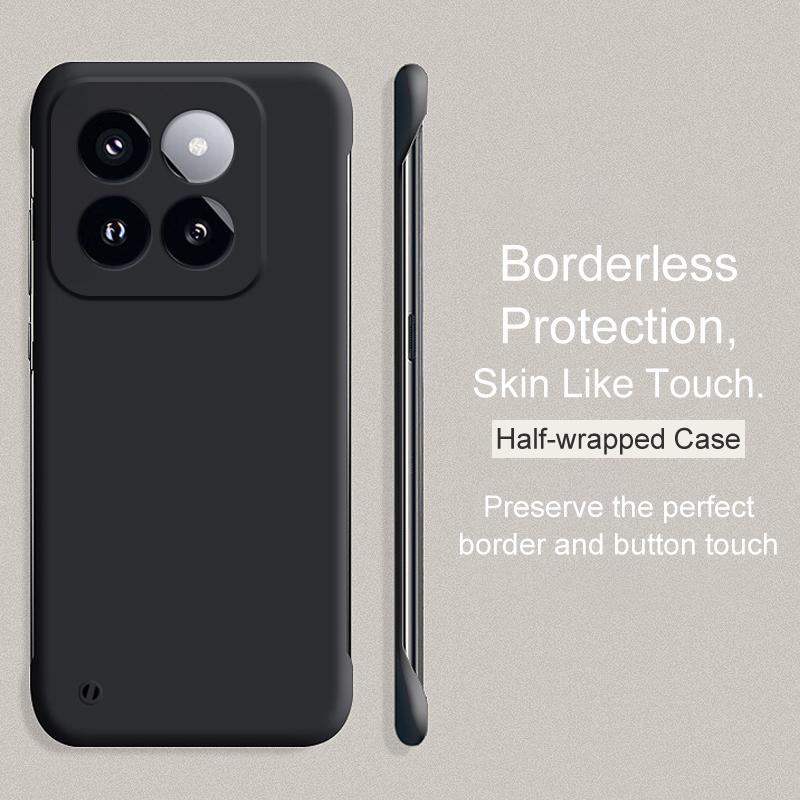 Ultradünne Candy-Color Randlose PC Hartschale Für Xiaomi Mi 14 13 13T 12 12X 12S 11 11T 11i 11X Pro Lite Ultra Rückseite Hülle Coque